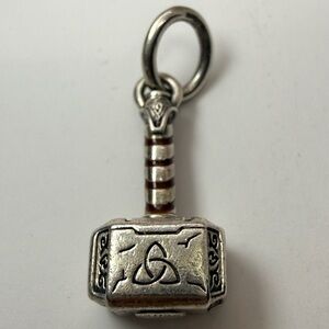 Pandora Marvel Comics Thor’s Hammer Mjölnir Dangle Charm S925 ALE